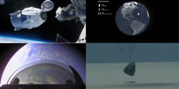 SpaceX’s Inspiration4 mission splashes down safely in Atlantic Ocean