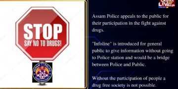 Drugs Infoline launched by Assam Police