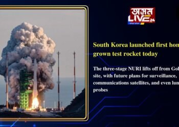 South Korea launches first homegrown test rocket today