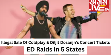 Illegal Sale Of Coldplay And Diljit Dosanjh’s Concert Tickets, ED Raids In 5 States