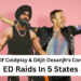 Illegal Sale Of Coldplay And Diljit Dosanjh’s Concert Tickets, ED Raids In 5 States