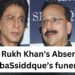 Shah Rukh Khan’s Absence in BabaSsiddque’s funeral raise eyebrows, Reasons why –