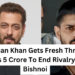 Salman Khan Gets Fresh Threat: ‘Pay Rs 5 Crore To End Rivalry With Bishnoi