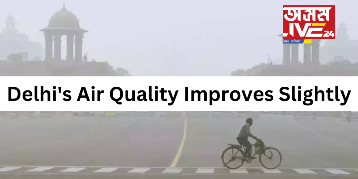 Delhi’s Air Quality Improves Slightly, But Pollution Still Worsens in Some Areas