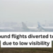 Delhi bound flights diverted to Jaipur due to low visibility