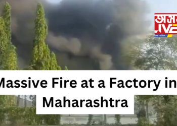 Massive Fire Breaks Out at Factory in Tarapur, Maharashtra