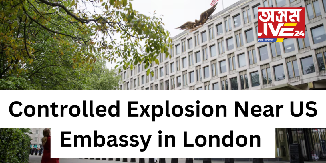 Controlled Explosion Near US Embassy in London Following Suspicious Package Alert