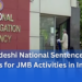 Bangladeshi National Jahidul Islam Sentenced to 7 Years for JMB Activities in India