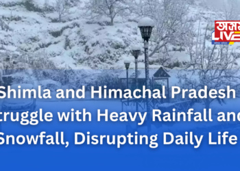 Shimla and Himachal Pradesh Struggle with Heavy Rainfall and Snowfall, Disrupting Daily Life