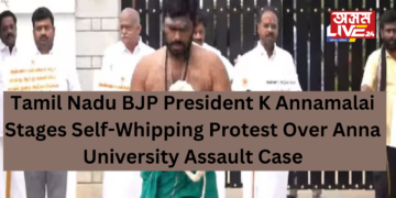 Tamil Nadu BJP President K Annamalai Stages Self-Whipping Protest Over Anna University Assault Case