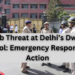 Bomb Threat at Delhi’s Dwarka School: Emergency Response in Action
