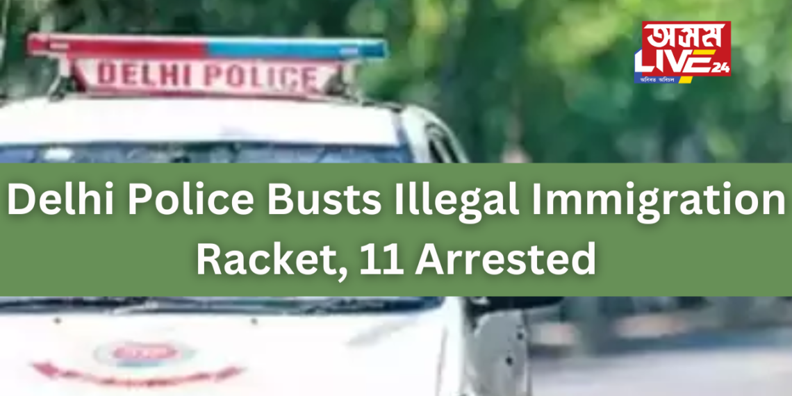 Delhi Police Busts Illegal Immigration Racket, 11 Arrested