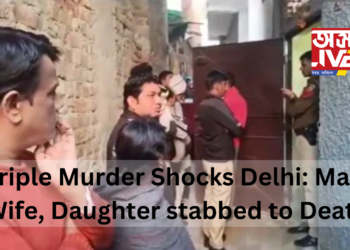 Triple Murder Shocks Delhi: Man, Wife, Daughter stabbed to Death