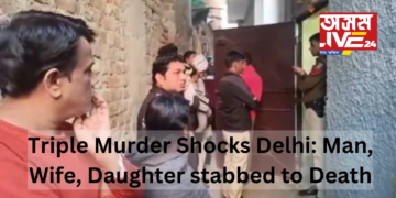 Triple Murder Shocks Delhi: Man, Wife, Daughter stabbed to Death