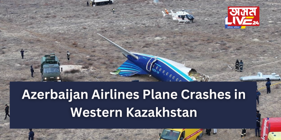 Azerbaijan Airlines Plane Crashes in Western Kazakhstan