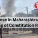 Violence Erupts in Parbhani, Maharashtra Over Tearing of Constitution Replica