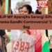 BJP MP Aparajita Sarangi Gifts Priyanka Gandhi ‘1984’ Bag, sparks row