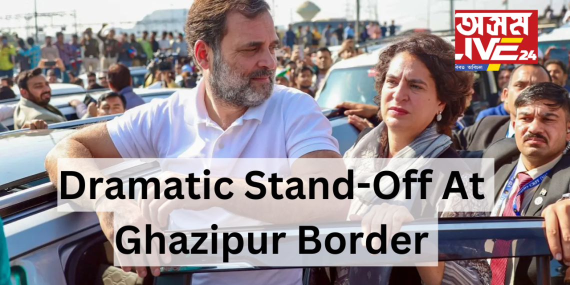 Dramatic Stand-Off At Ghazipur Border As Congress Leaders Attempt To Visit Violence-Hit Sambhal