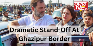 Dramatic Stand-Off At Ghazipur Border As Congress Leaders Attempt To Visit Violence-Hit Sambhal