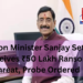 Union Minister Sanjay Seth Receives ₹50 Lakh Ransom Threat, Probe Ordered