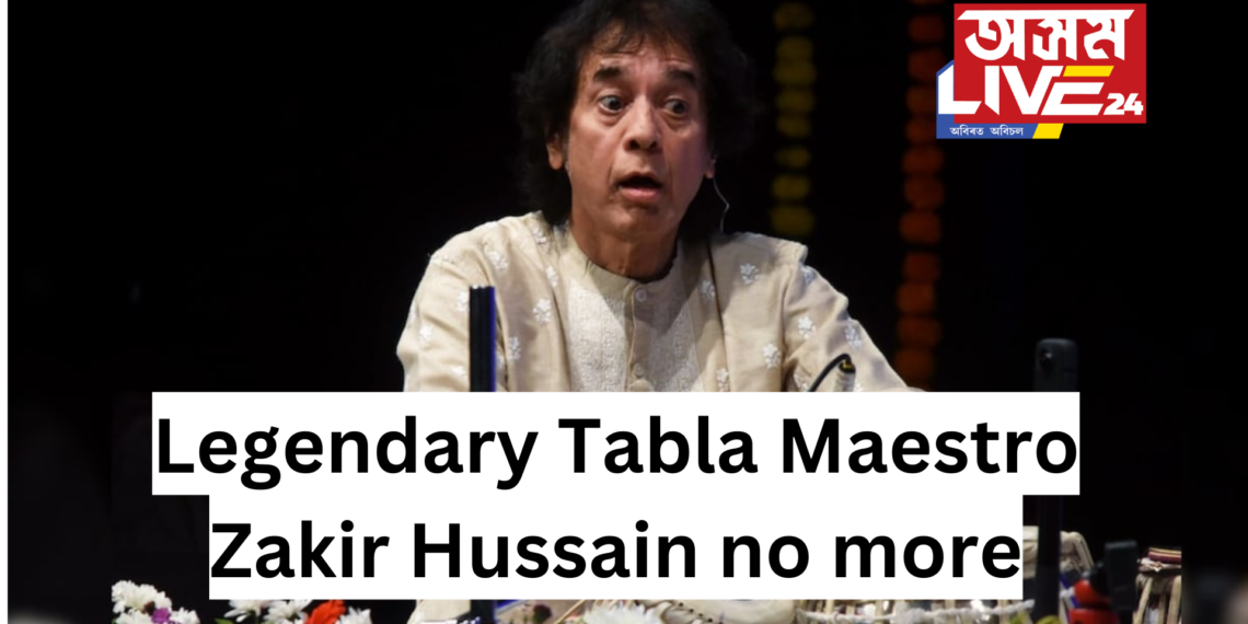 Legendary Tabla Maestro Zakir Hussain Passes Away at 73