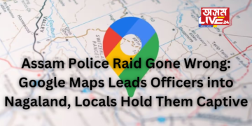 Assam Police Raid Gone Wrong: Google Maps Leads Officers into Nagaland, Locals Hold Them Captive