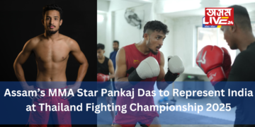 Assam’s MMA Star Pankaj Das to Represent India at Thailand Fighting Championship 2025